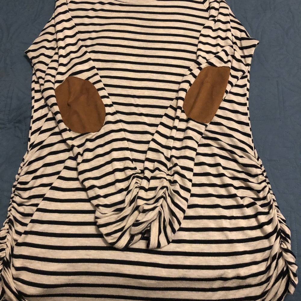 Tunic striped top
